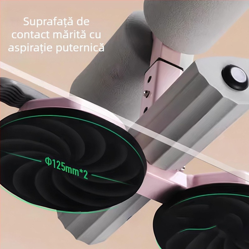 Dispozitiv de asistență pentru sit-up cu ventuze – echipament de fitness pentru acasă, antrenament abdominal în interior
