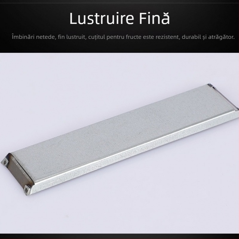 Descojitor din oțel inoxidabil, cu două fețe, pentru legume și fructe
