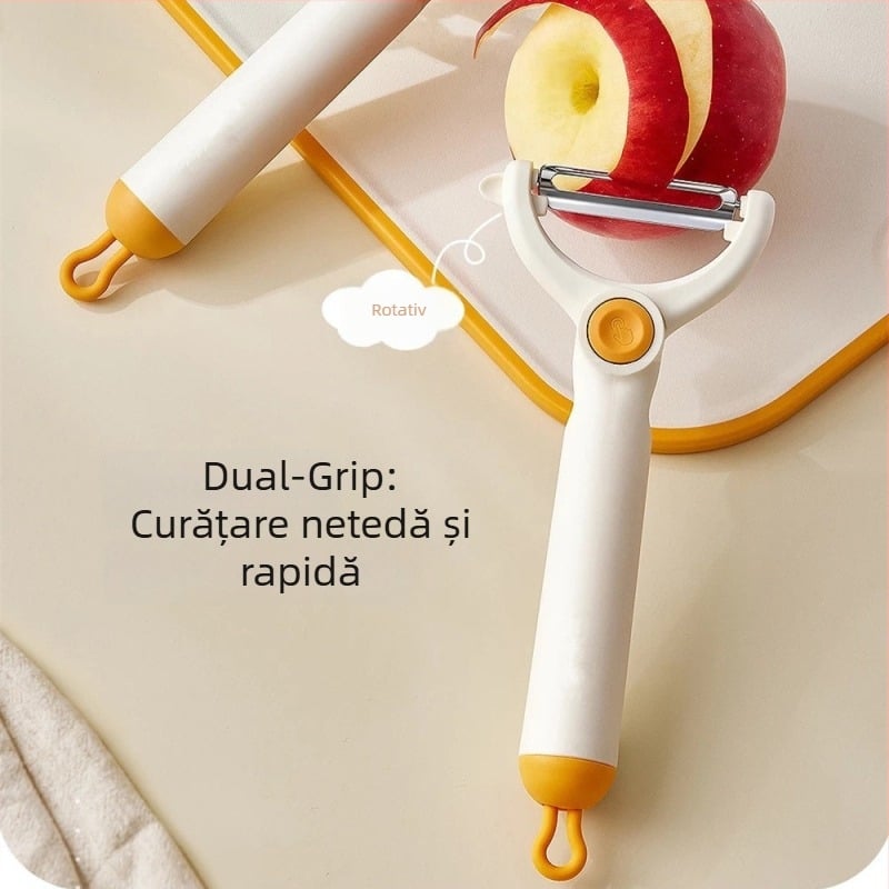 Curățător rotativ multifuncțional pentru fructe și legume