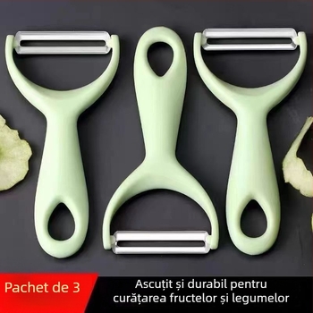 Cuțit de decojit din oțel inoxidabil pentru bucătărie – pentru cartofi și fructe
