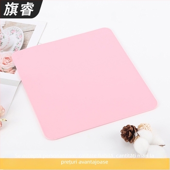 Covoraș din silicon pentru frământat, în nuanțe pastel, antiderapant, pentru uz casnic, covoraș antiaderent pentru copt.