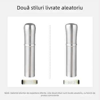 Mojar pentru usturoi din oțel inoxidabil 304, manual, pentru uz casnic