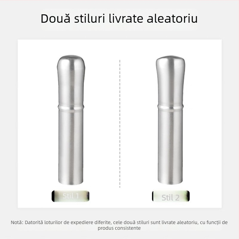 Mojar pentru usturoi din oțel inoxidabil 304, manual, pentru uz casnic