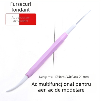 SK Yin Crown biscuiți fondanți – ac de ventilație, ac de desen, ac cu două capete, ac de amestecare, unealtă pentru detalii