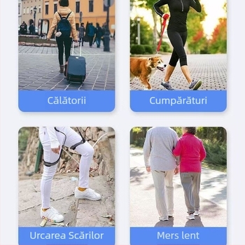 Dispozitiv de reabilitare pentru urcarea scărilor, antrenament pe un singur picior și sprijin la mers