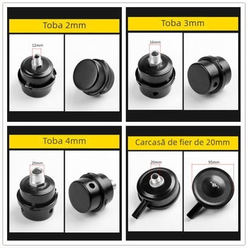 Otus compresor de aer fără ulei, silențios: silențator și element de filtrare a aerului pentru un compresor cu piston (modelul 0.17/8)