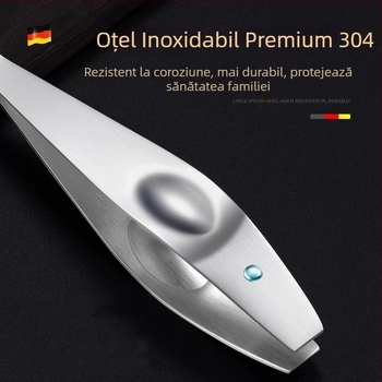 Pensetă din oțel inoxidabil 304 pentru smulgerea părului și clips pentru oasele de pește, uz casnic