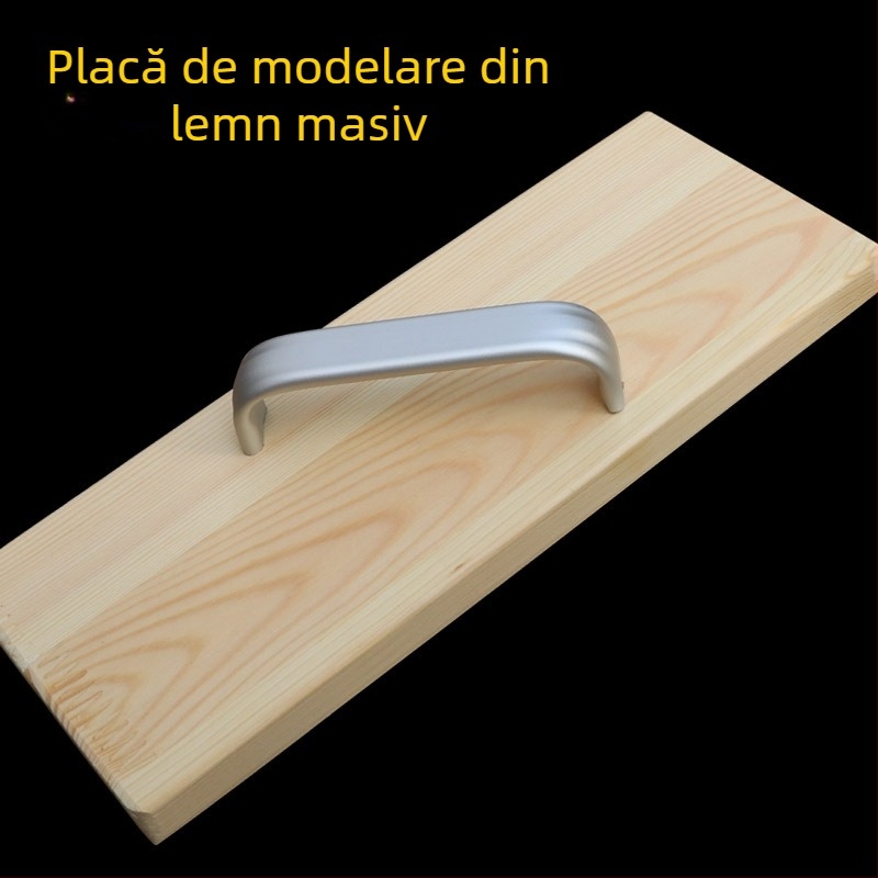 Tavă din lemn pentru aluat destinată tăierii cuțitului a tățeilor, accesoriu de bucătărie