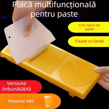 Placă manuală multifuncțională pentru paste — set de ustensile de bucătărie pentru prepararea pastelor, inclusiv forme de pește