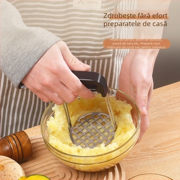 Zdrobitor de cartofi și ouă din oțel inoxidabil pentru hrana bebelușilor – unealtă de bucătărie