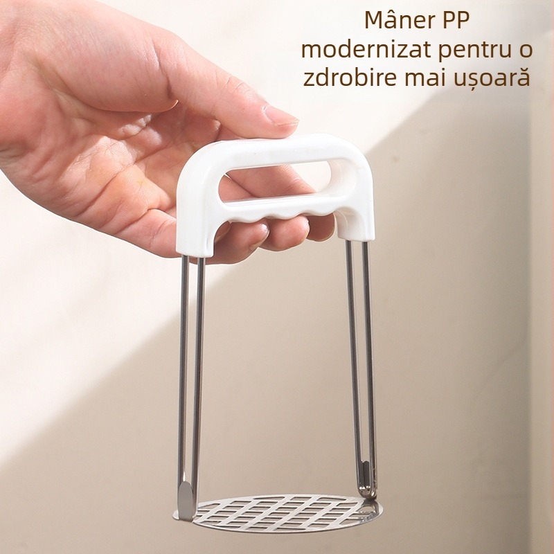 Zdrobitor de cartofi și ouă din oțel inoxidabil pentru hrana bebelușilor – unealtă de bucătărie