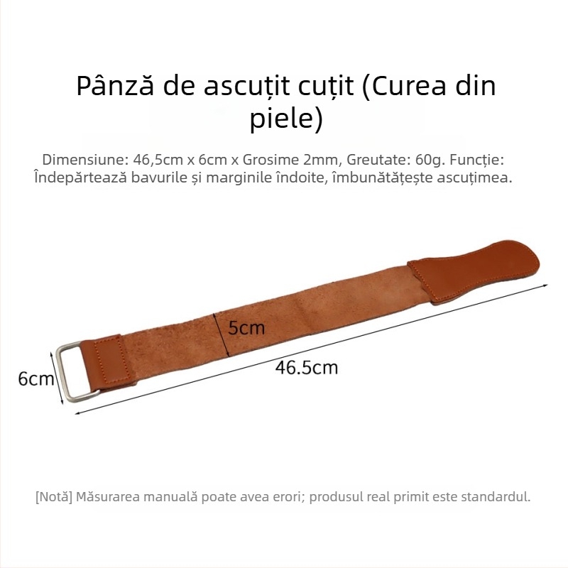 Cârpă de ascuțire pentru cuțite și lame, cârpă din piele de vacă pentru ascuțire, accesorii de ascuțire pentru briciuri de barbier vechi