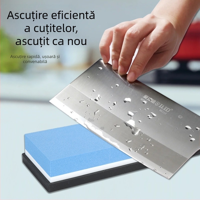 Set de pietre de ascuțit din corund alb pentru cuțite