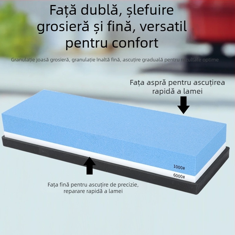 Set de pietre de ascuțit din corund alb pentru cuțite