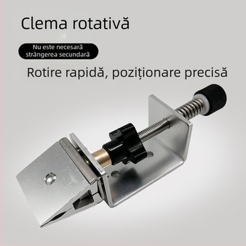 Aparat metalic de ascuțit cuțite cu unghi fix și clemă rabatabilă pentru bucătărie Ruixin