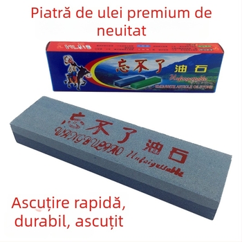 Can't Forget piatră de ascuțit cu două fețe, 8 inci, pentru ascuțit cuțite de bucătărie și foarfece