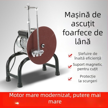 Aparat de ascuțit pentru clipere electrice de lână și foarfece de lână – dispozitiv rapid de ascuțire