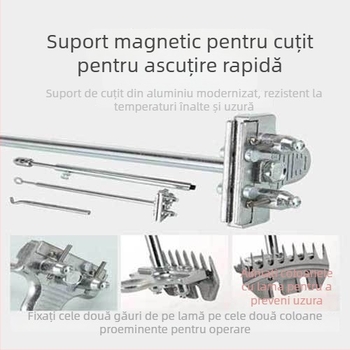 Aparat de ascuțit pentru clipere electrice de lână și foarfece de lână – dispozitiv rapid de ascuțire