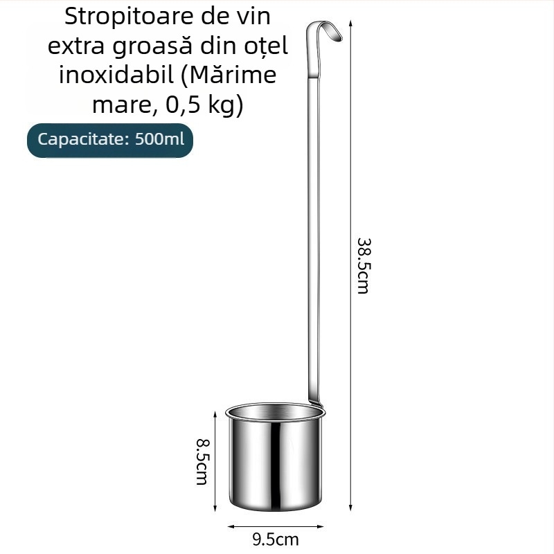 Pâlnie din oțel inoxidabil, de calitate alimentară, pentru uz casnic, cu filtru, diametru mic, îngroșată, pentru turnarea uleiului, vinului și băuturilor spirtoase