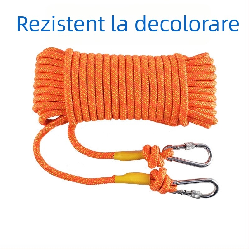 Frânghie din nylon pentru uscarea hainelor, pentru interior și exterior – fără găuri