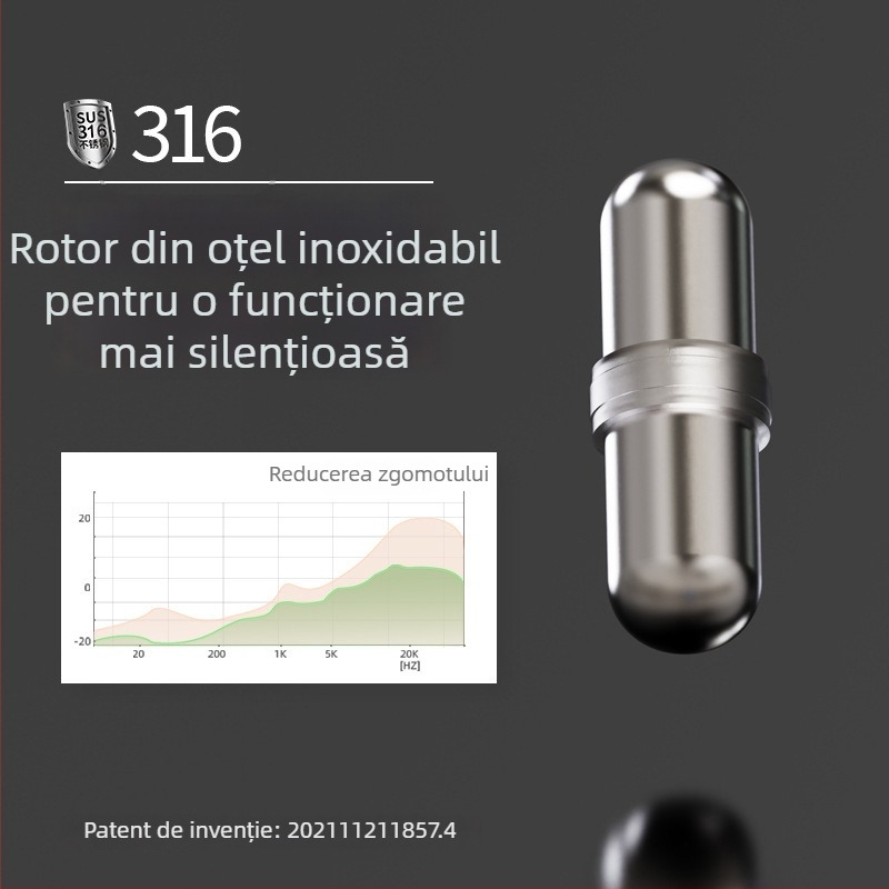 Accesorii pentru ceașca electrică de amestec: tijă magnetică de amestecare, oțel inoxidabil 316, tijă magnetică silențioasă pentru lapte praf