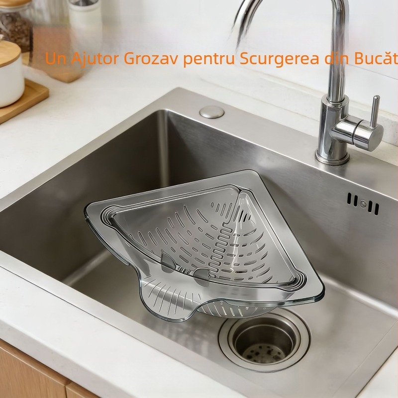 Coș magnetic suspendat pentru chiuvetă – filtru pentru resturi alimentare și filtrare a apei pentru fructe