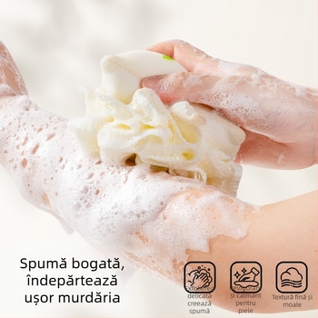 Like a Mountain Minge de baie pentru copii – spumă de baie ultra-moale cu floare de baie