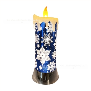 Sferă decorativă de Crăciun cu suport pentru lumânare