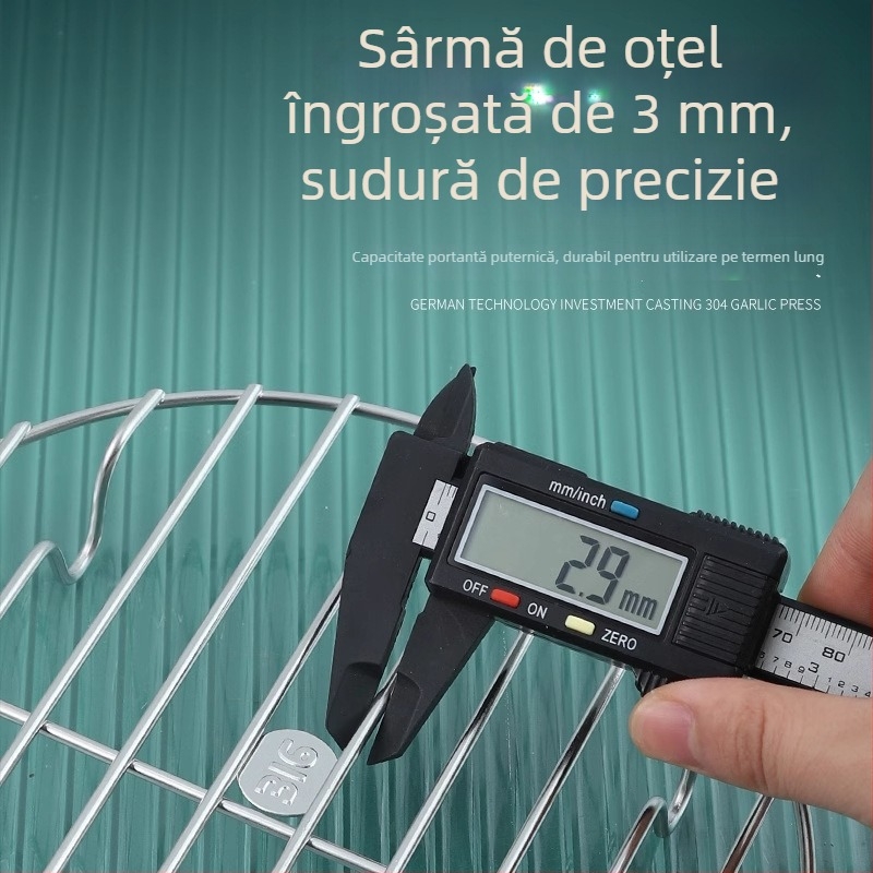 Raft de abur din oțel inoxidabil 316, de calitate alimentară, raft universal pentru abur și ouă, potrivit pentru wok și coș de aburi