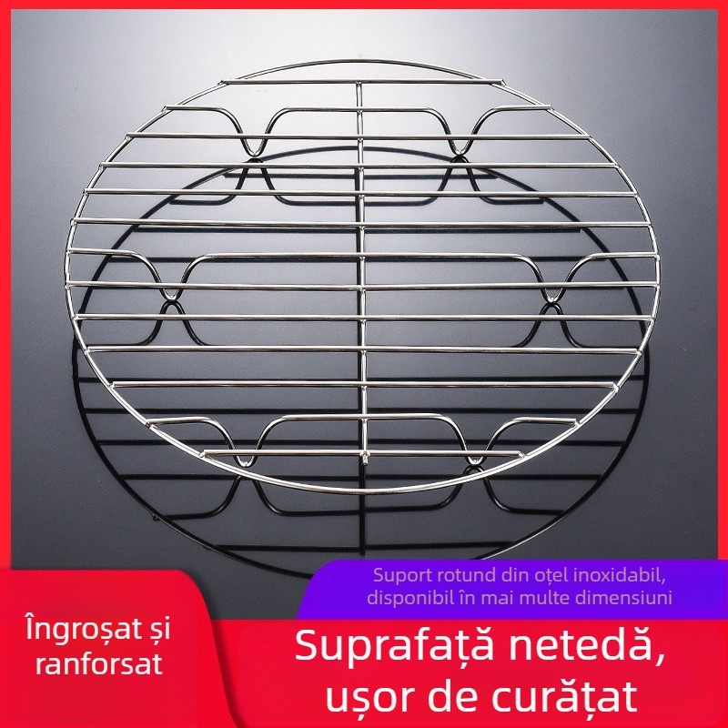 Oțel inoxidabil, plasă circulară pentru butoiul de supă, suport de aburi, fund antiaderent și grilă interioară din plasă pentru rezervoare cu saramură