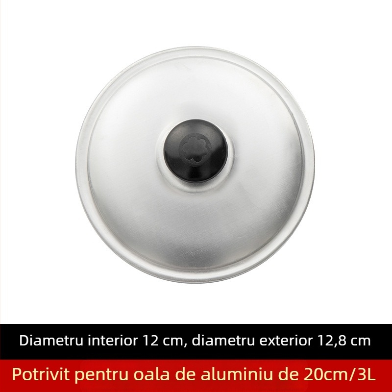 Capac universal din aluminiu pentru ceainic vechi