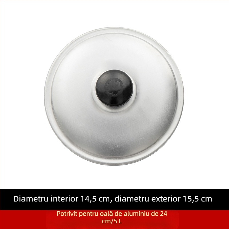 Capac universal din aluminiu pentru ceainic vechi