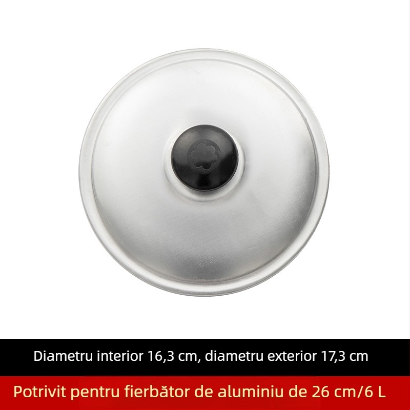 Capac universal din aluminiu pentru ceainic vechi