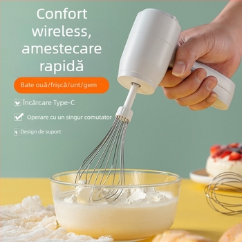 To Shangxing mixer electric de mână pentru ouă, cremă și coacere, 3 trepte, model 008