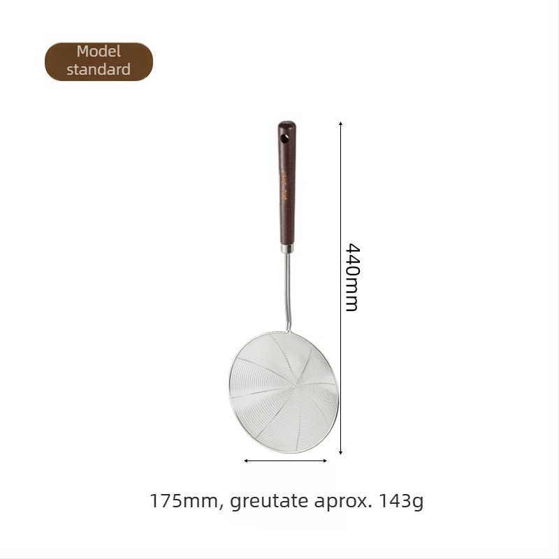 Sită mare din oțel inoxidabil 316, de calitate alimentară, pentru găluște, tăiței, hot pot și prăjire