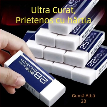 Radieră 2B pentru elevi – fără urme, fără scame, pentru desen