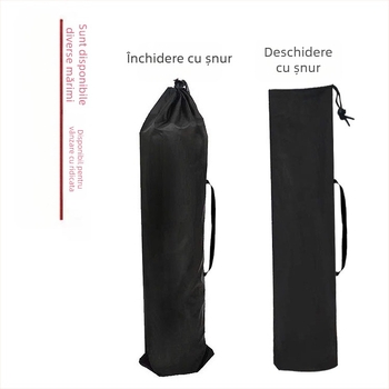 Sac de depozitare din poliester cu șnur pentru umbrela, scaun pliabil, scaun lună, trepied, undiță și saltea de yoga