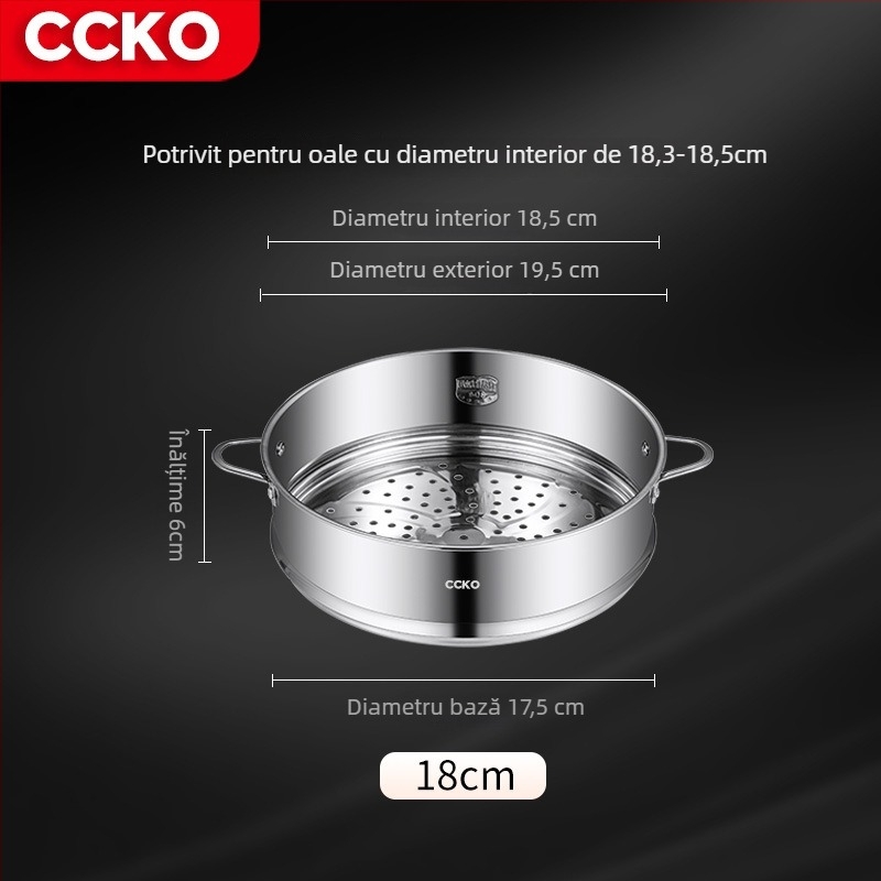 Grilă de abur din oțel inoxidabil 304 pentru uz casnic – accesoriu pentru abur, grilă pentru pâine gătită la abur