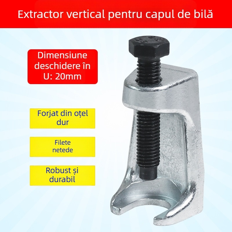 Unealtă de demontare a capului cu bilă pentru ștergătoare — tragere verticală și orizontală, unealtă manuală pentru reparații auto