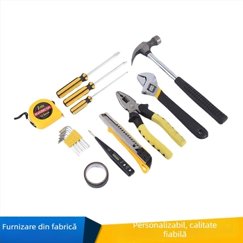 Set de instrumente pentru reparații auto, 16 piese, în trusă de unelte pentru uz casnic