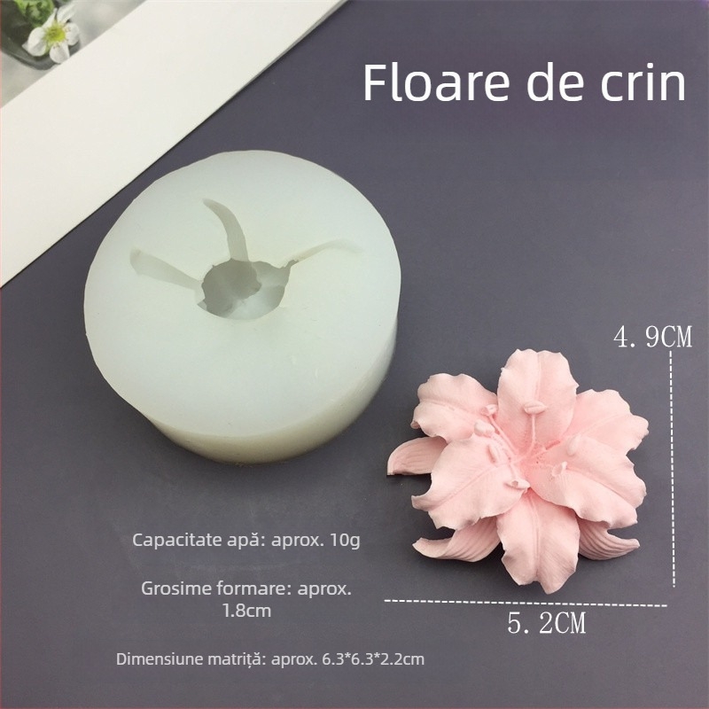 Formă din silicon pentru tort cu bob de cireș, pentru fondant; potrivită pentru coacere, decorațiuni cu rășină, lumânări DIY și turnare în ipsos