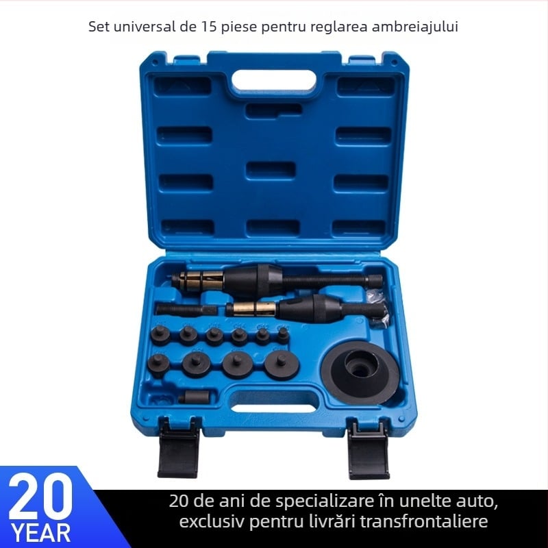 Set universal de 15 piese pentru alinierea ambreiajului auto