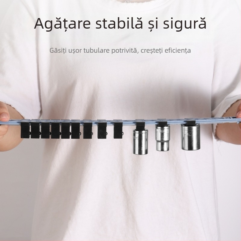 Suport din oțel inoxidabil, set de 3 piese, depozitare multifuncțională pentru unelte, acasă și reparații auto