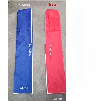 Umbrelă mare de exterior pentru standuri, cu brațe din cupru, cadru cu 14 brațe, parasol și husă pentru umbrelă, universal