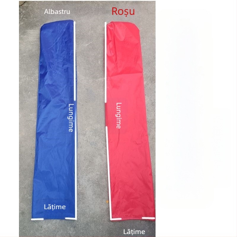 Umbrelă mare de exterior pentru standuri, cu brațe din cupru, cadru cu 14 brațe, parasol și husă pentru umbrelă, universal