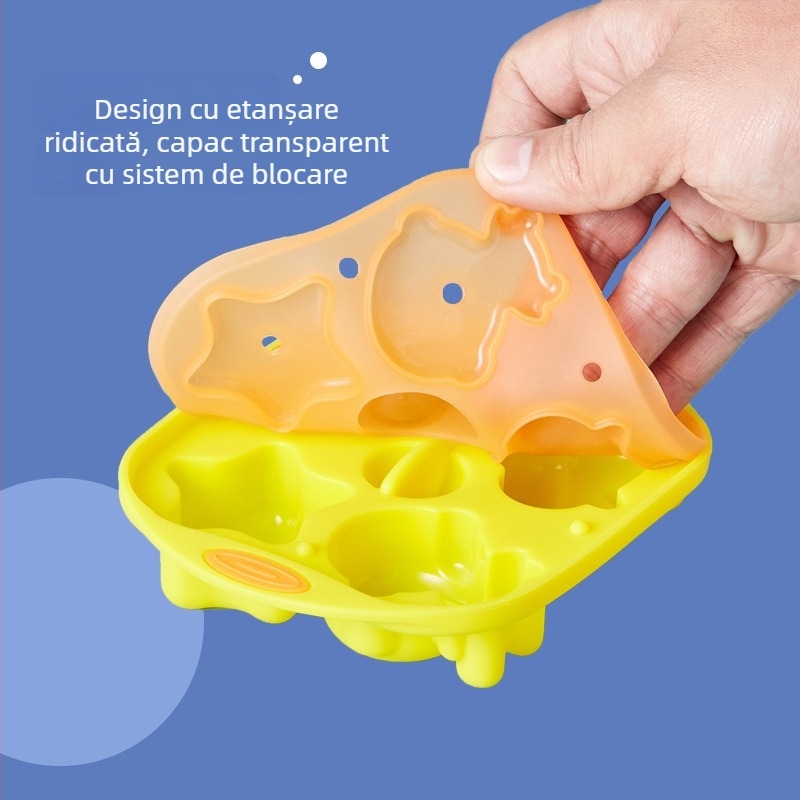 Formă din silicon pentru hrana bebelușilor, cu design astronaut, rezistentă la temperaturi înalte, pentru aburire și coacere — forme pentru prăjituri la abur, prăjituri de orez și cârnați