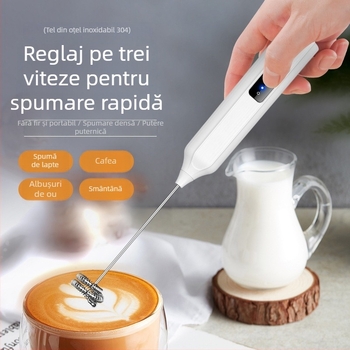 Bell JLL7601USB tel electric pentru ouă și spumă de lapte, mini mixer de mână pentru cafea, amestecare pentru coacere și spumă de lapte, 36V sau mai puțin, 150W, a treia treaptă