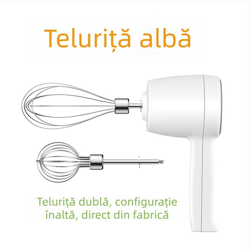 Bețișor de ouă fără fir, mixér electric reîncărcabil, pentru frișcă, din oțel inoxidabil 304, pentru bucătărie de casă