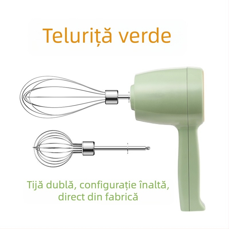 Bețișor de ouă fără fir, mixér electric reîncărcabil, pentru frișcă, din oțel inoxidabil 304, pentru bucătărie de casă