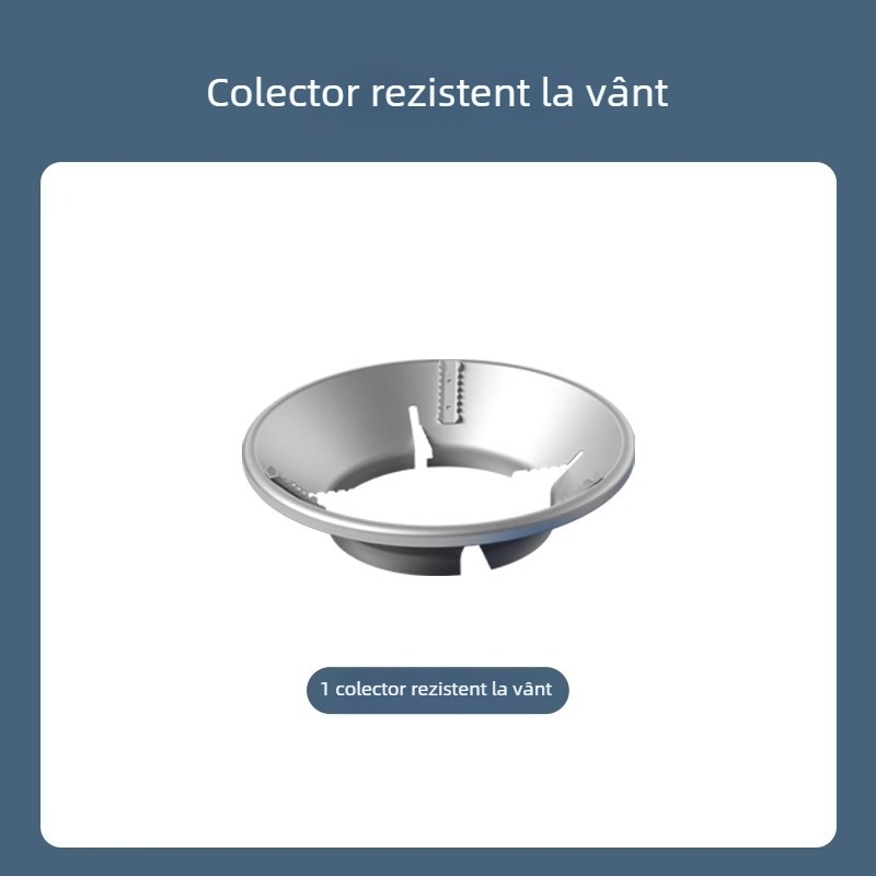 Scut de vânt pliabil pentru arzător canistră – din aliaj de aluminiu, pentru camping în aer liber